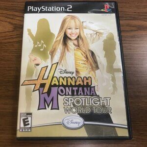 Hannah Montana Spotlight World Tour Sony PlayStation 2 PS2